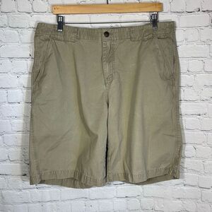 SCOTTeVest Shorts Mens 36 Khaki‎ Chino Hidden Cargo Pockets TEC Hiking Gorpcore